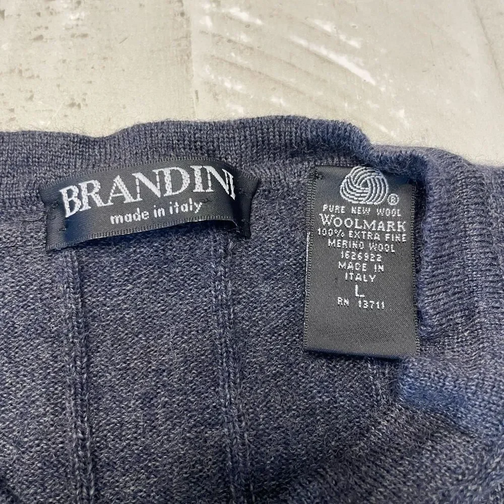 Men’s Brandini 100% merino wool sweater